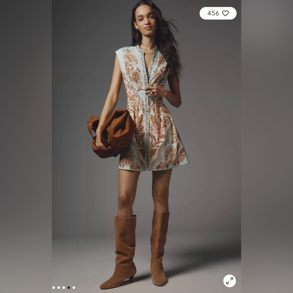 Farm Rio x Anthropologie
Sleeveless Mini Dress - Size XS